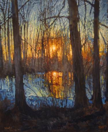 Original Impressionism Landscape Paintings by todd doney