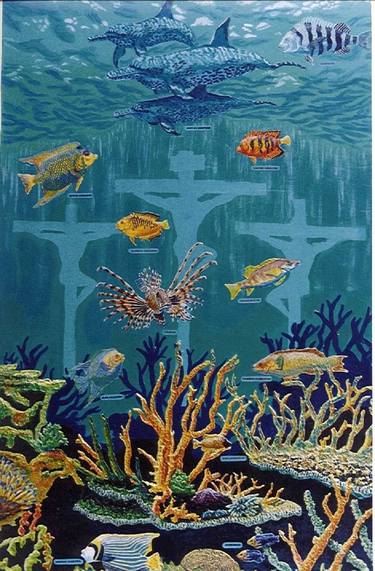 Print of Fish Paintings by Stephen Vattimo