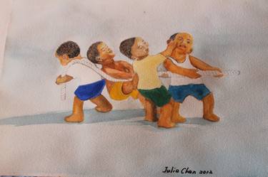 Print of Kids Paintings by Julie Chen