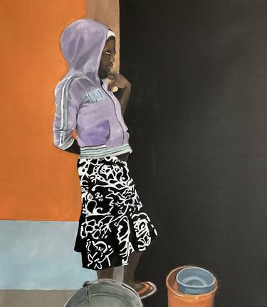 Original Figurative People Paintings by dimeji onafuwa