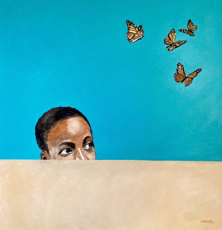 Print of Figurative People Paintings by Dimeji Onafuwa