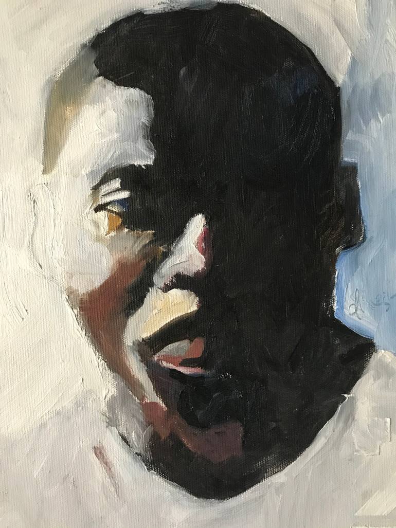 The Goje Lesson Painting by Dimeji Onafuwa | Saatchi Art Lithuania