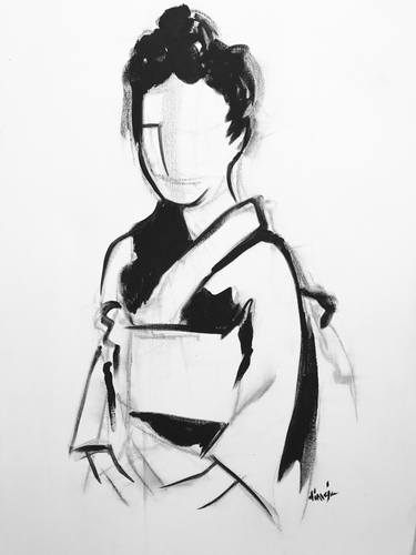 Print of Expressionism People Paintings by dimeji onafuwa