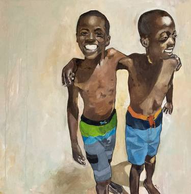 Print of Kids Paintings by dimeji onafuwa