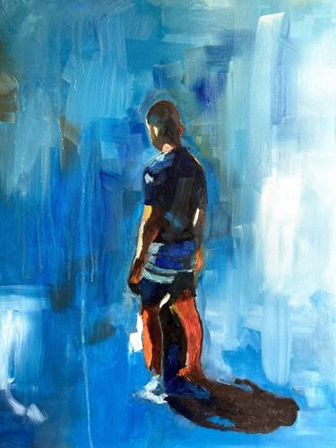 Original Figurative Kids Paintings by dimeji onafuwa