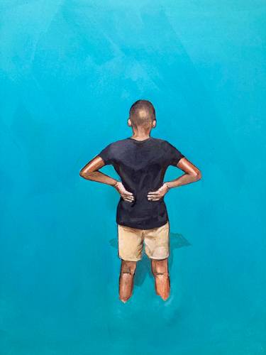 Original Figurative Kids Paintings by Dimeji Onafuwa