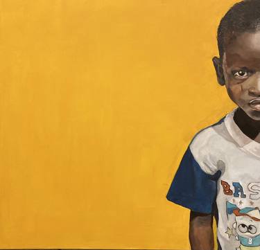 Print of Figurative Children Paintings by dimeji onafuwa