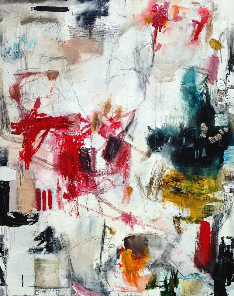 Timely Disorder - SOLD Painting by Jess Black | Saatchi Art