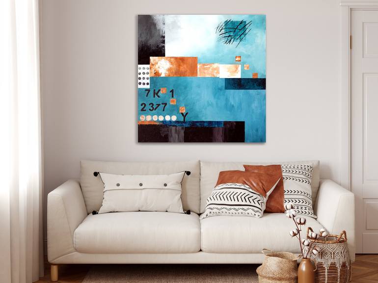 Original Contemporary Abstract Painting by L Daniels
