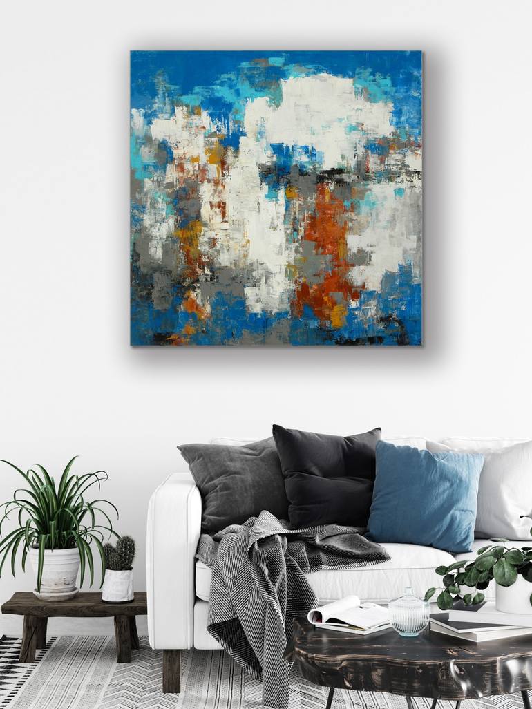 Original Contemporary Abstract Painting by L Daniels