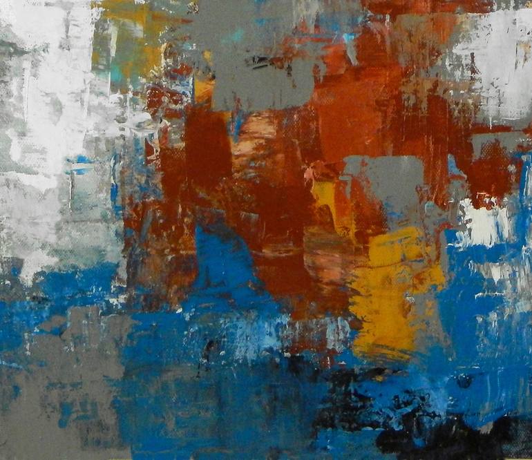 Original Contemporary Abstract Painting by L Daniels