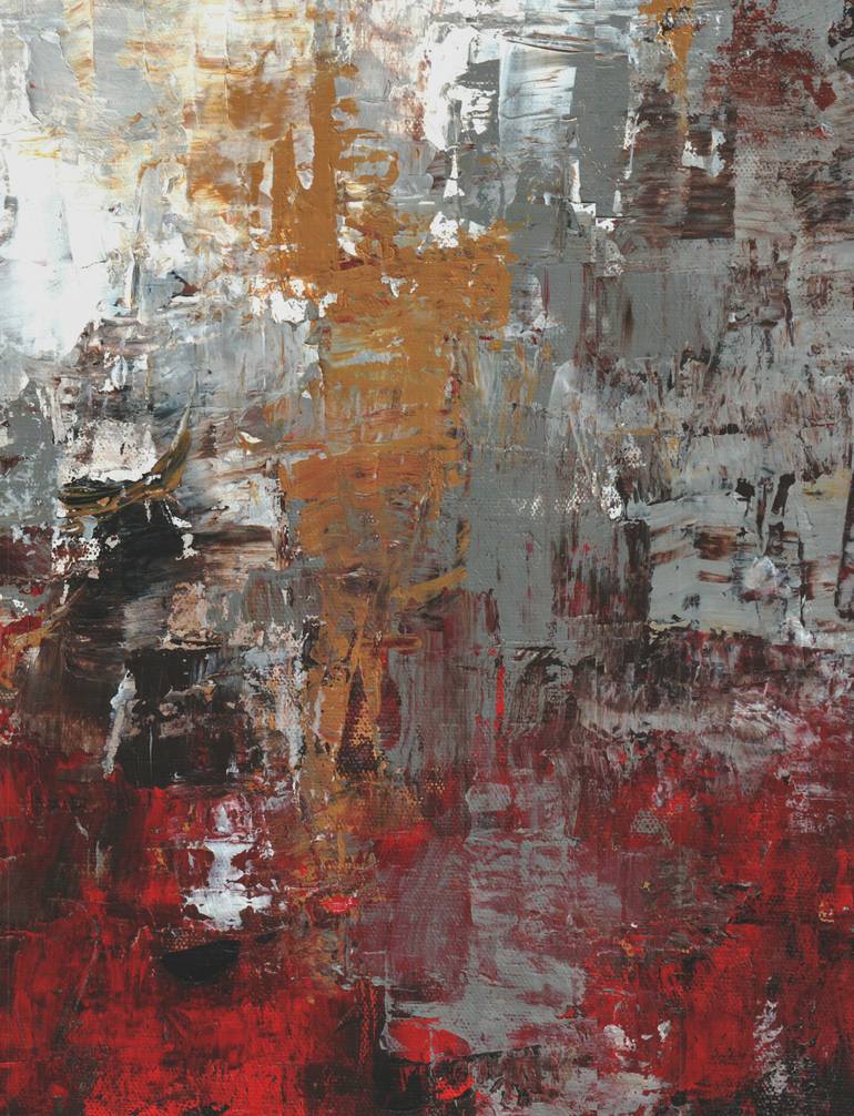 Original Abstract Painting by L Daniels