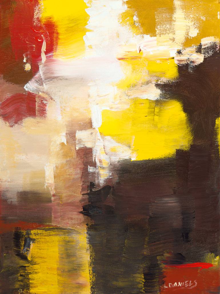 Original Contemporary Abstract Painting by L Daniels