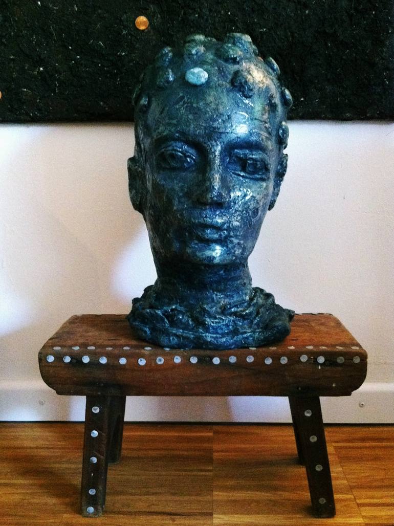 Original Portraiture Portrait Sculpture by Lucie Hoffmann