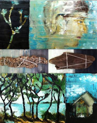 Original Expressionism Landscape Paintings by Lucie Hoffmann