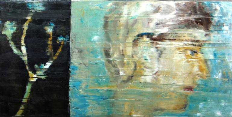 Original Expressionism Landscape Painting by Lucie Hoffmann