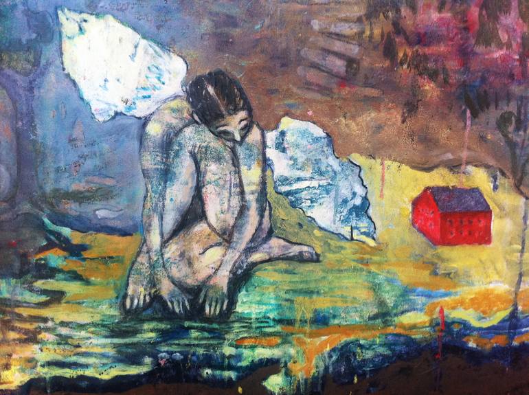 Original Documentary Nature Painting by Lucie Hoffmann