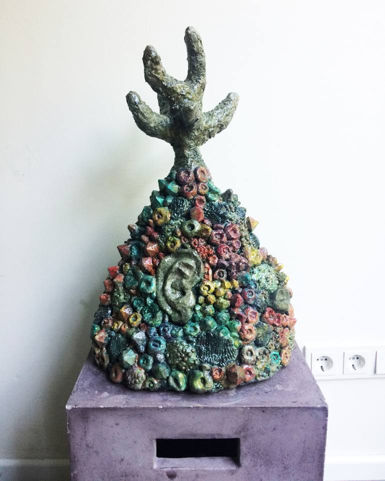 Original Figurative Nature Sculpture by Lucie Hoffmann