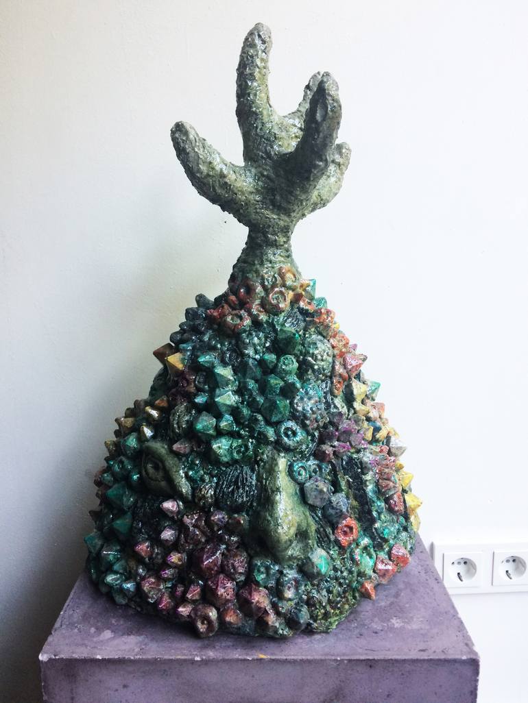 Original Figurative Nature Sculpture by Lucie Hoffmann
