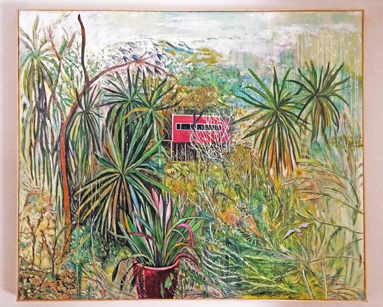 Original Documentary Landscape Painting by Lucie Hoffmann
