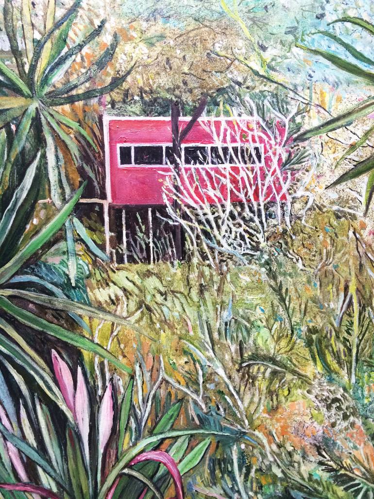 Original Documentary Landscape Painting by Lucie Hoffmann
