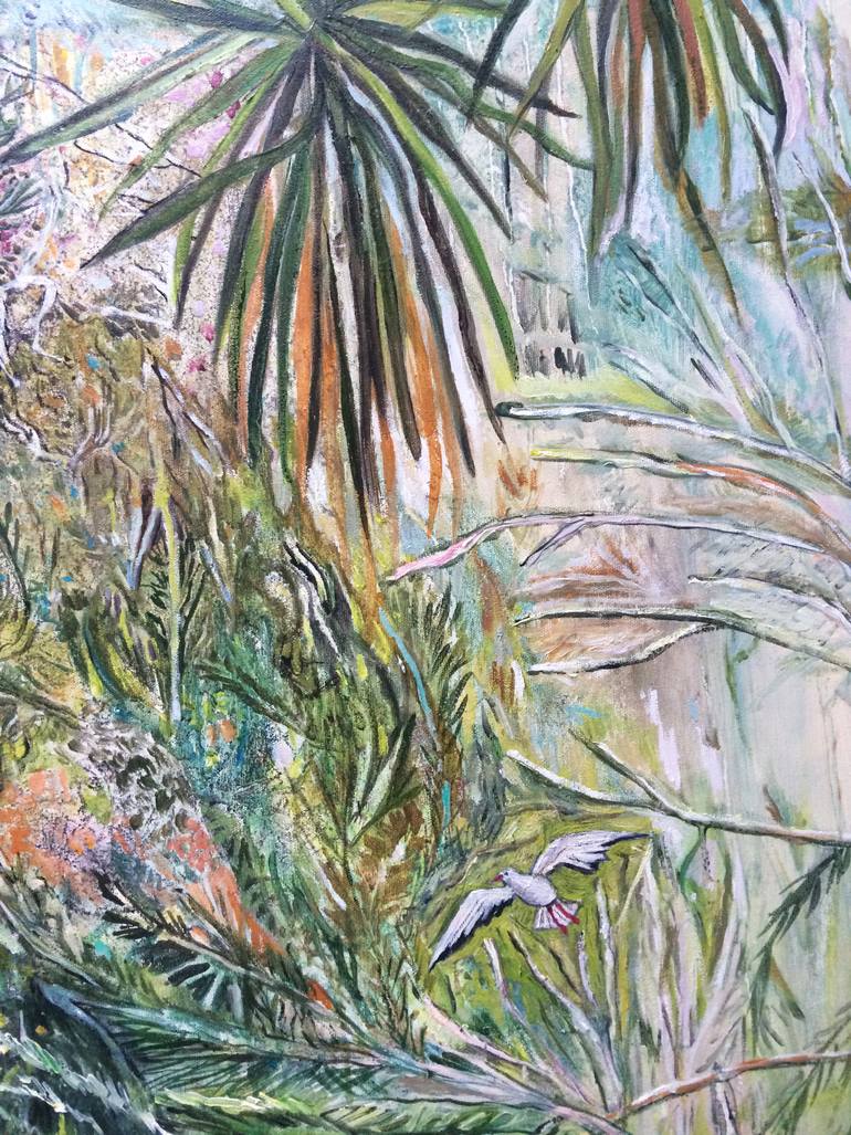 Original Documentary Landscape Painting by Lucie Hoffmann