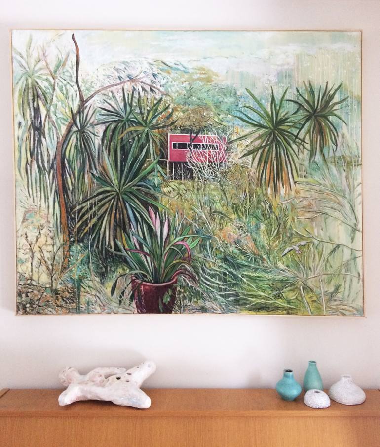 Original Documentary Landscape Painting by Lucie Hoffmann