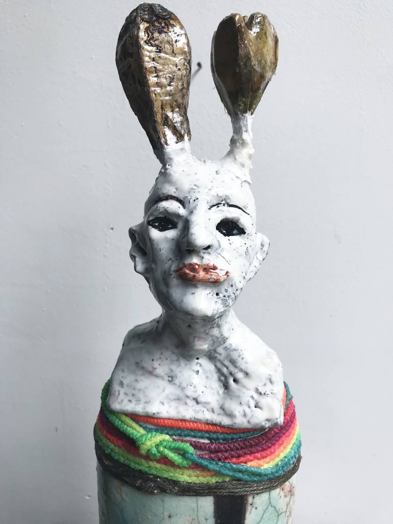 Original Documentary Portrait Sculpture by Lucie Hoffmann