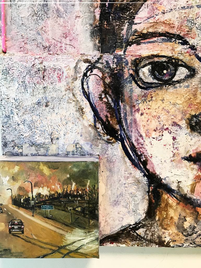 Original Figurative People Painting by Lucie Hoffmann