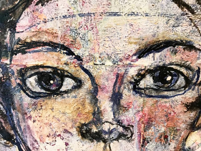 Original Figurative People Painting by Lucie Hoffmann