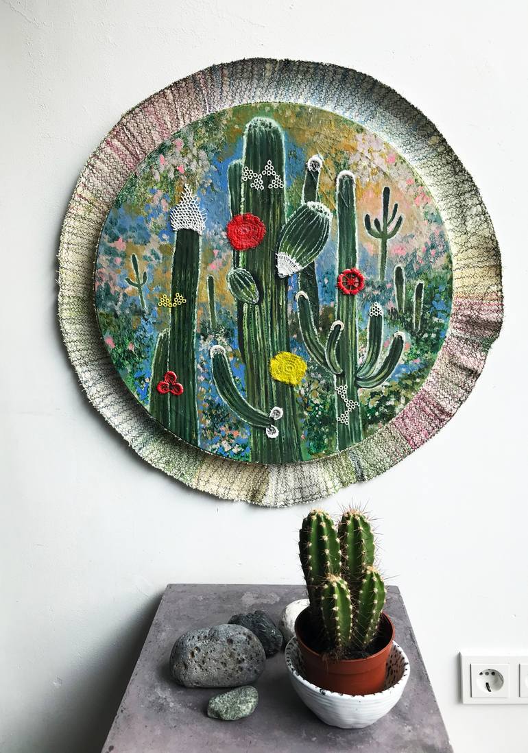 Original Documentary Landscape Painting by Lucie Hoffmann