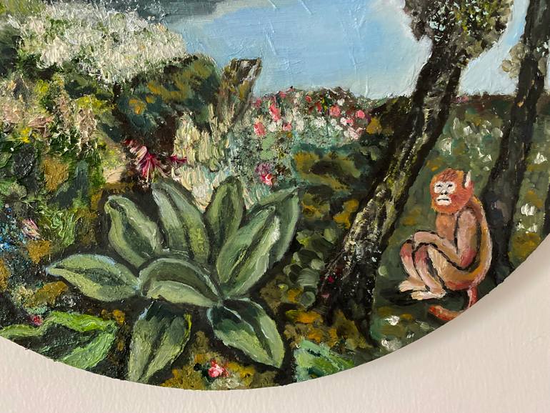 Original Abstract Landscape Painting by Lucie Hoffmann