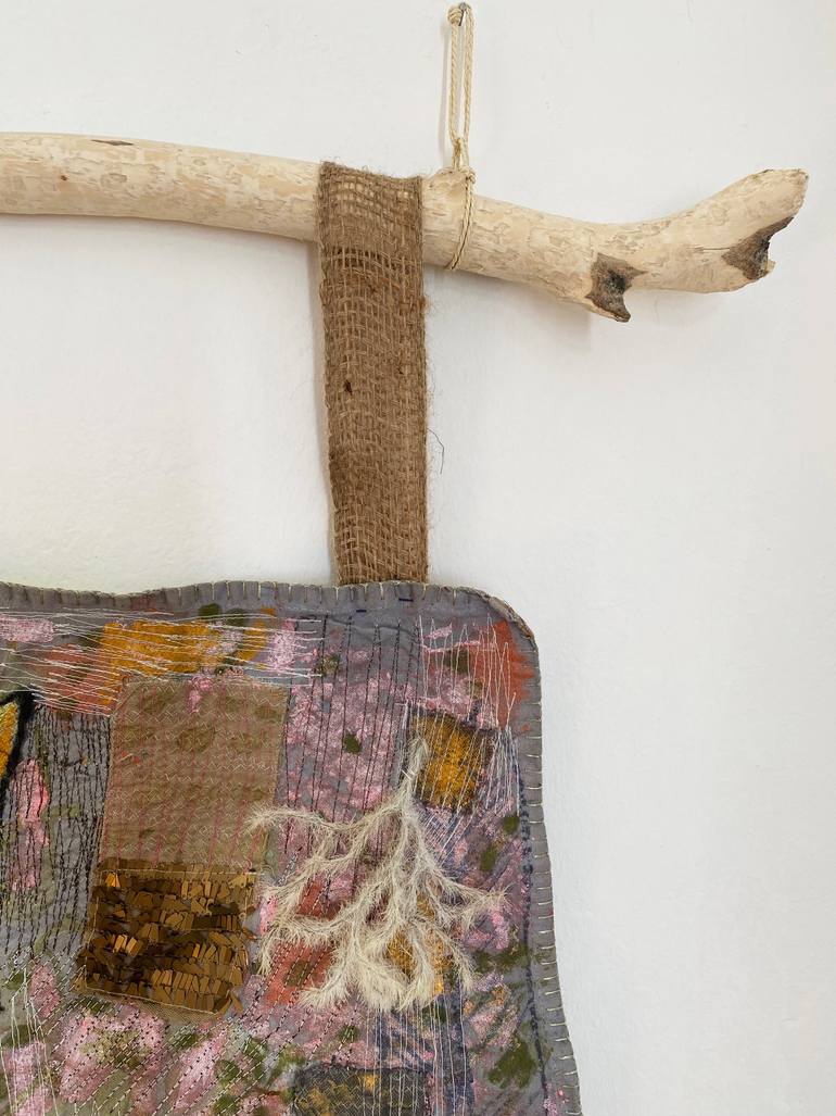 Original Conceptual Language Painting by Lucie Hoffmann