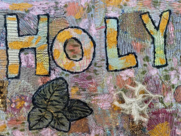 Original Conceptual Language Painting by Lucie Hoffmann