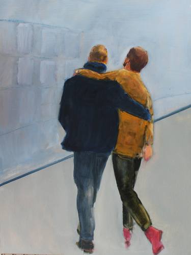 Original Figurative People Paintings by Lydeke van Beersum