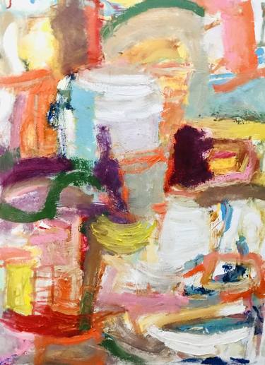 Original Abstract Expressionism Abstract Paintings by Kelly Viss