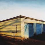 Garages at Sunset by Thomas Cameron