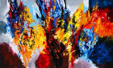 Original Conceptual Abstract Paintings by CR Shelare