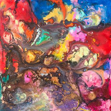 Original Abstract Painting by CR Shelare