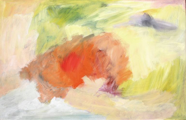 Original Abstract Aerial Painting by Joost Van Santen