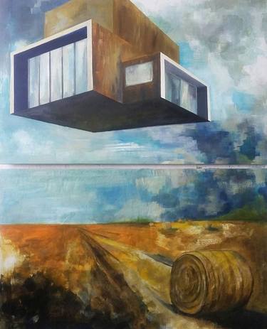 Print of Figurative Architecture Paintings by Jaqueline Kastenholz