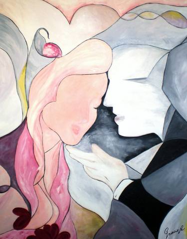 Print of Love Paintings by Graciela Castro