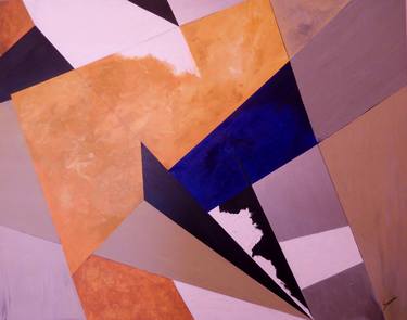 Original Abstract Geometric Paintings by Graciela Castro
