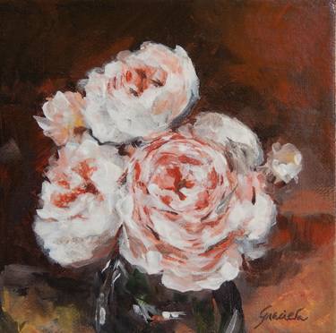 Print of Floral Paintings by Graciela Castro