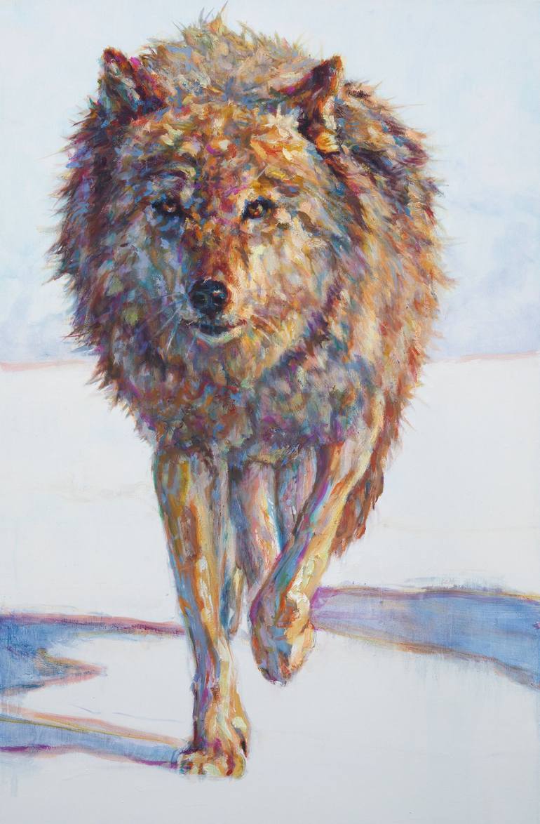 Original Contemporary Animal Painting by Patricia A Griffin