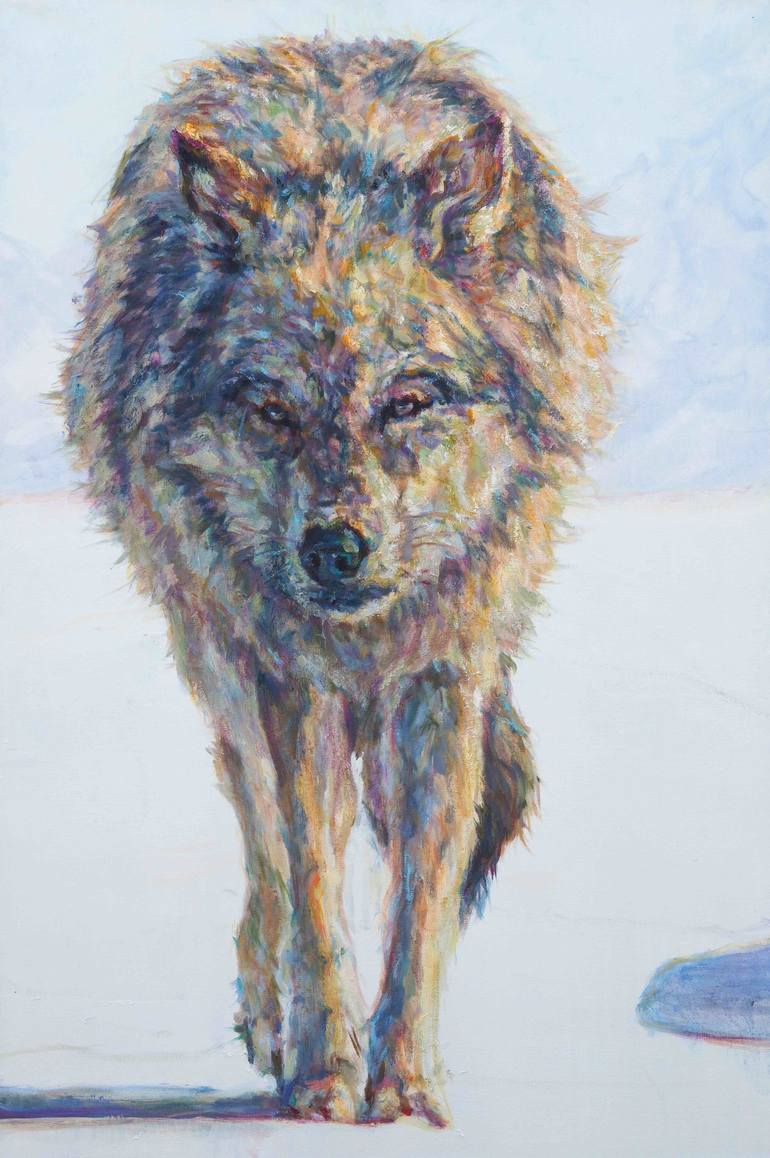 Original Contemporary Animal Painting by Patricia A Griffin