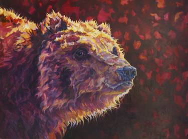 Original Fine Art Animal Paintings by Patricia A Griffin