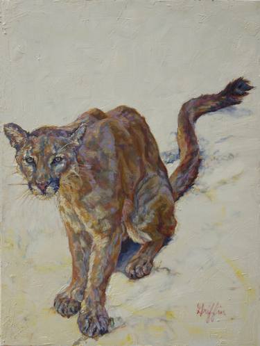 Original Fine Art Animal Paintings by Patricia A Griffin