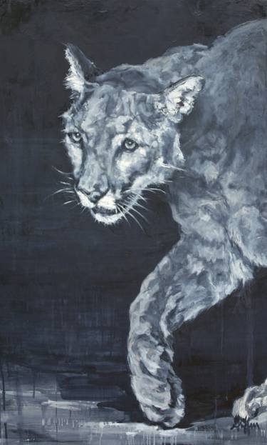 Original Fine Art Animal Paintings by Patricia A Griffin