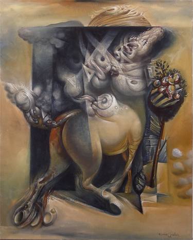 Print of Surrealism Culture Paintings by Aristomenis Tsolakis